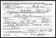 U.S. World War II Draft Card - Cluren Gibson