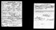 U.S. World War I Draft Card - Vesta Edgar Houston