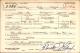 U.S. World War II Draft Card - Harold Paul Leleux, Sr.