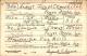 U.S. World War II Draft Card - August Joseph Clement