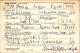 U.S. World War II Draft Card - Newell Osteen Pugh, Sr.