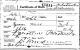 Birth Certificate for Hiram Marion Muse, Jr.