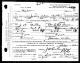 Birth Certificate for Jessie Wilson Brothers