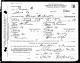 Birth Certificate for William Harvey Henderson