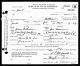 Birth Certificate for W. H. Patterson