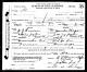 Birth Certificate for Loyd Elwood Harrison