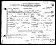 Birth Certificate for Mary Frances Garrett