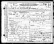 Death Certificate for Willie Delma Burkhalter, Jr.