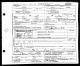 Death Certificate for Thomas Harvey Vick