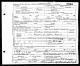 Death Certificate for Nora Beatrice Harrison Patterson