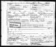 Death Certificate for Verlie Houston Fletcher