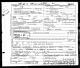 Death Certificate for Sherry Jane Curlin Barker