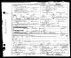 Death Certificate for Lula Jane Bumgardner Allen