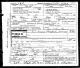 Death Certificate for Pennie Wills Adkins