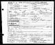 Death Certificate for Walter Joseph Drgac