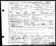 Death Certificate for Gloria Burke German