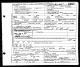 Death Certificate for Gloria Sebesta Marek