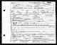 Death Certificate for Willie Joe Sebesta, Sr.