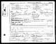 Death Certificate for Maggie Brothers Priddy