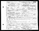Death Certificate for Mathilda LeBlanc Clements