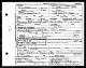 Death Certificate for George David Stephens