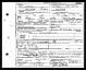 Death Certificate for Winona Mary Ronsonette Waters
