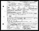 Death Certificate for Winona Mary Ronsonette Waters