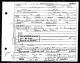 Death Certificate for Roger Carter 'Tom' Arnold