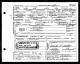 Death Certificate for Ernest Steck Homeyer