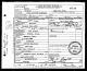 Death Certificate for John Griffith Warfield