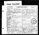 Death Certificate for Monta Lloyd Hamlin