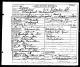 Death Certificate for Margaret 'Maggie' Houston Whisenant