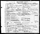 Death Certificate for Sallie Francis Lockley Ross