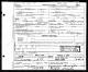 Death Certificate for Mamie Christine Jamison Collard