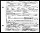 Death Certificate for Clyde Walter Roberson