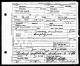 Death Certificate for Janie Gertrude Ward Fuller