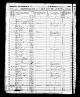 1850 United States Census - District No. 5, Bedford County, Tennessee - 25 Oct 1850