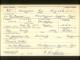 U.S. World War II Draft Card - Frederick Roy Rinker
