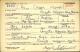 U.S. World War II Draft Card - Roy Calowa Stumph