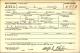 U.S. World War II Draft Card - Major Lloyd Claborn, Sr.