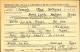 U.S. World War II Draft Card - Joseph Otha Jeffries