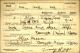 U.S. World War II Draft Card - Tony Sage