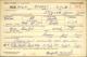 U.S. World War II Draft Card - Hugh Robert Wood