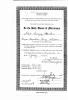 Marriage License of Thad George Landon and Martha May Greer