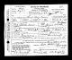Birth Certificate for Claudene May Crow