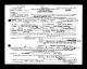 Birth Certificate for Benjamin Franklin Crow