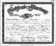 Marriage Certificate of Linwood Edward Winkelmann and Virginia Rose Bumgardner