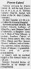Obituary of Pierre Cabrol