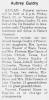 Obituary of Aubrey Guidry Obituary of Aubrey Guidry