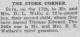 Birth Announcement of Thomas Edward 'Tommy' Wells
